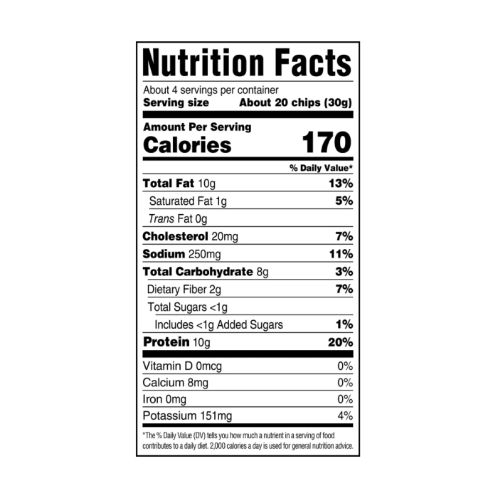 Angry chickz nutrition facts