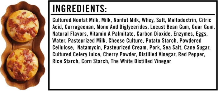 Nutrition facts starbucks egg white bites