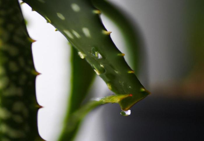 How much water to give aloe plant